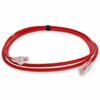 Add-On 10FT RJ-45 MALE TO RJ-45 MALE SHIELDED STRAIGHT RED CAT6A STP PVC COPPER PAT ADD-10FCAT6AS-RD